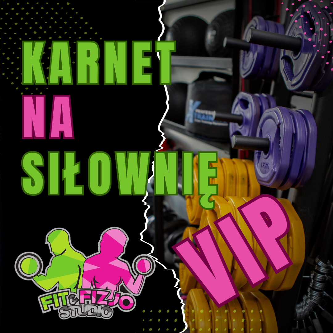 Karnet na siłownie VIP