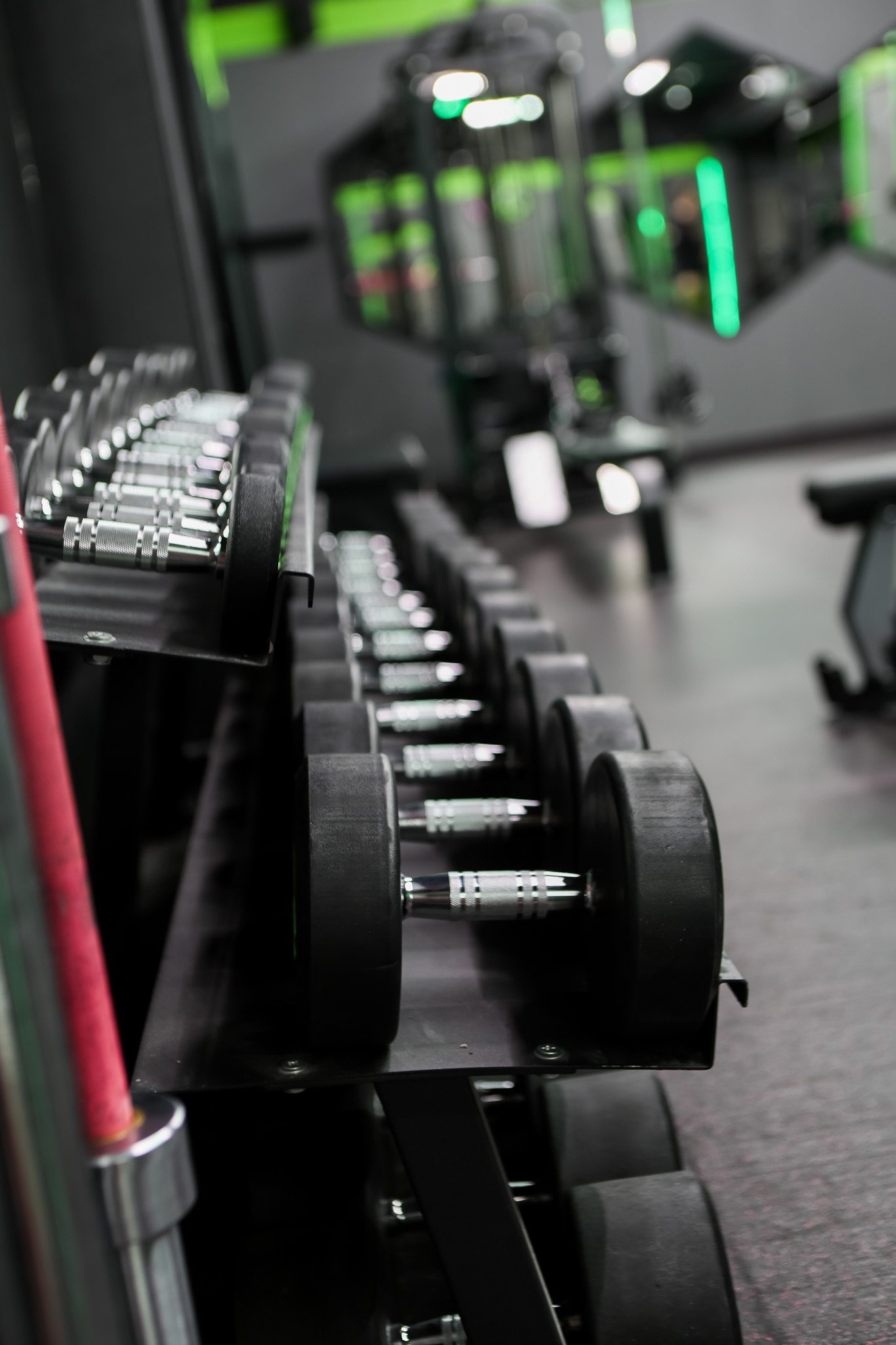 Zestaw hantli heksagonalnych na stojaku – Fit&Fizjo Studio