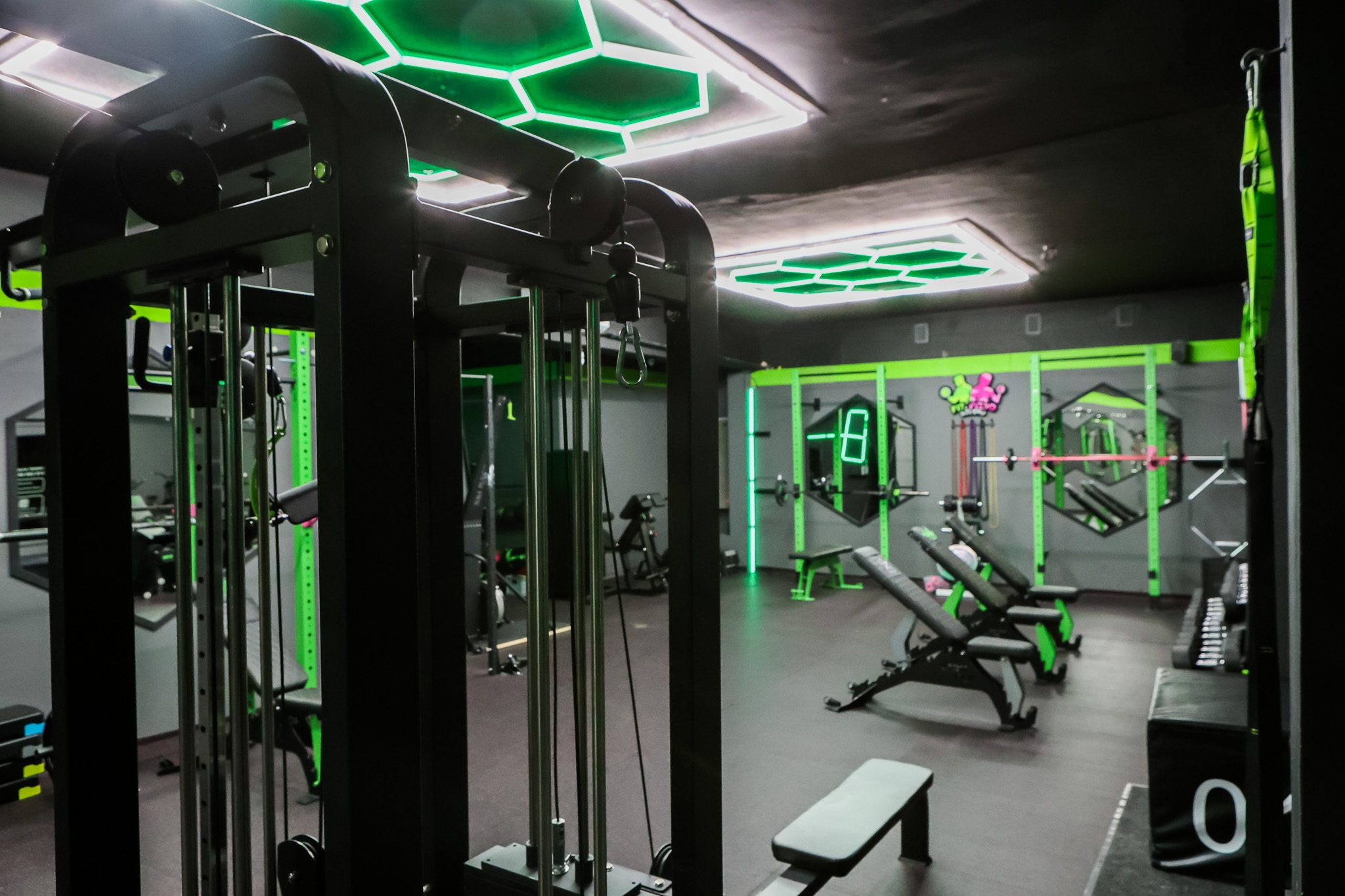 Brama wyciągowa w sali treningowej – Fit&Fizjo Studio